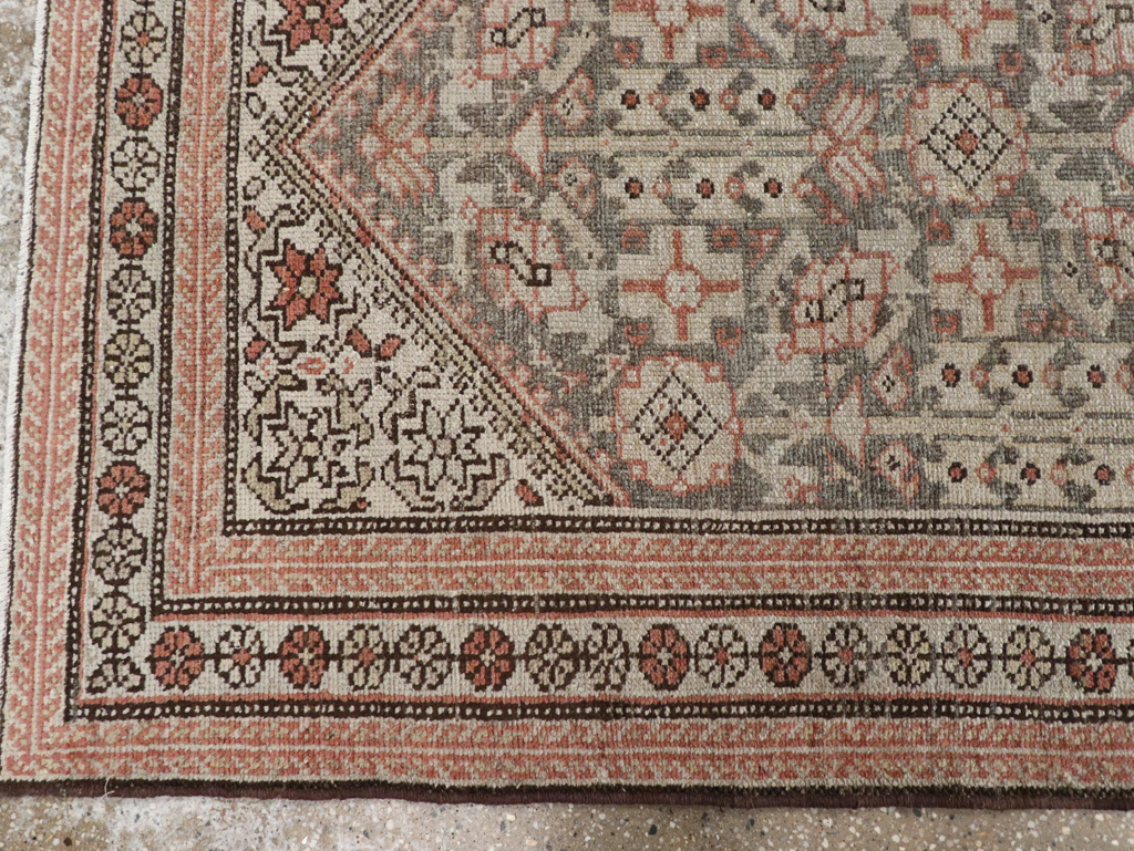 Vintage Persian Malayer Runner, No.22197 - Galerie Shabab