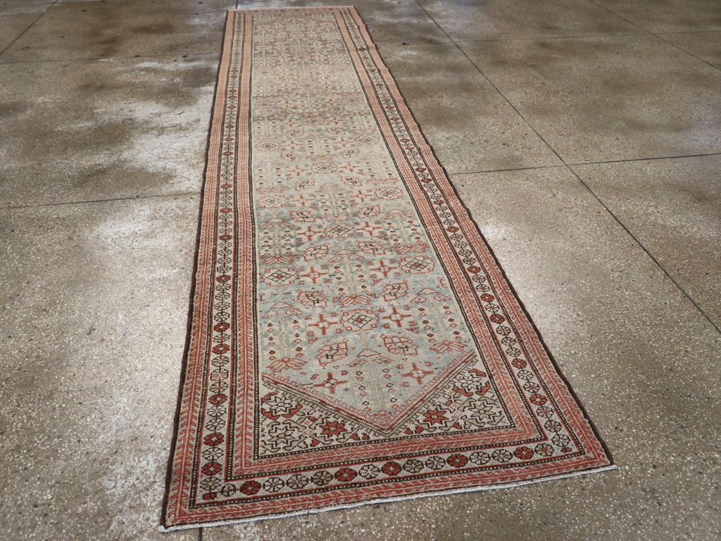 Vintage Persian Malayer Runner, No.22197 - Galerie Shabab