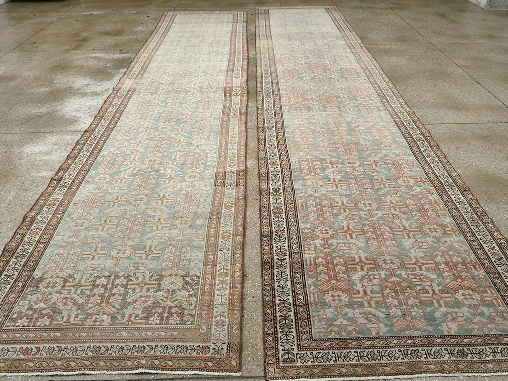 Vintage Persian Malayer Runner (Pair: 1 of 2), No.22198 - Galerie Shabab