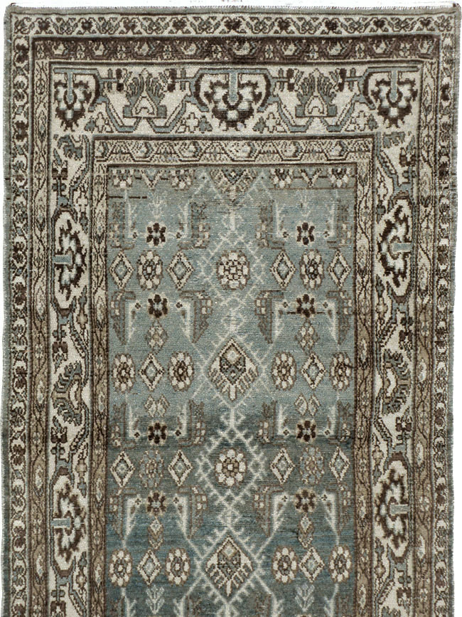 Vintage Persian Malayer Runner, No.22200 - Galerie Shabab