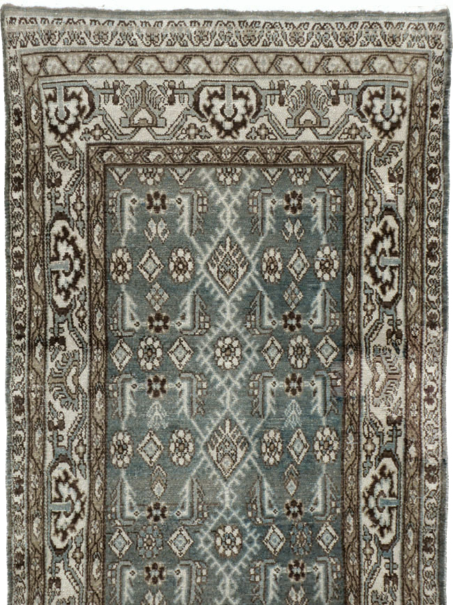 Vintage Persian Malayer Runner, No.22200 - Galerie Shabab