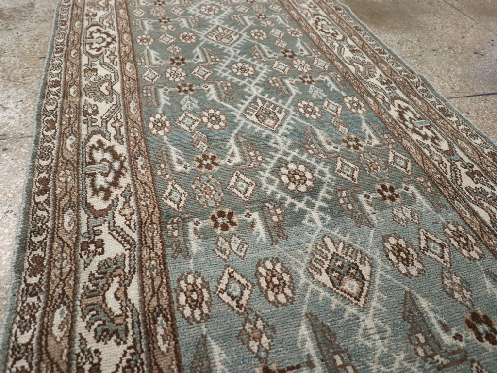 Vintage Persian Malayer Runner, No.22200 - Galerie Shabab