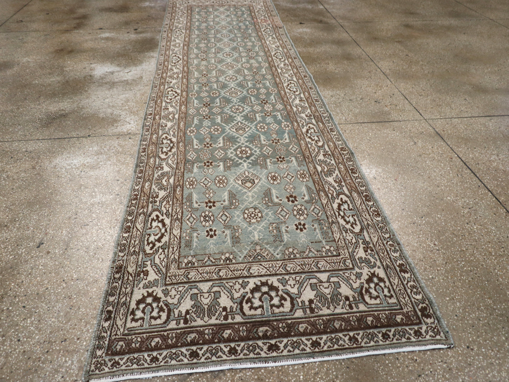 Vintage Persian Malayer Runner, No.22200 - Galerie Shabab