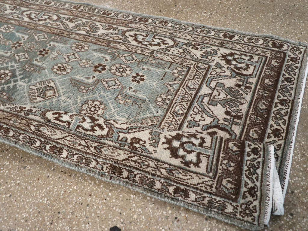 Vintage Persian Malayer Runner, No.22200 - Galerie Shabab