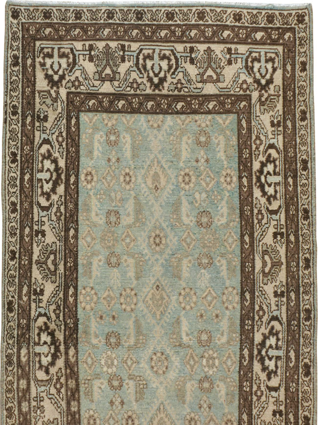 Vintage Persian Malayer Runner, No.22201 - Galerie Shabab