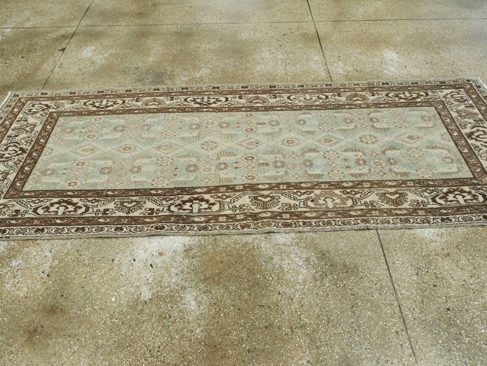 Vintage Persian Malayer Runner, No.22201 - Galerie Shabab