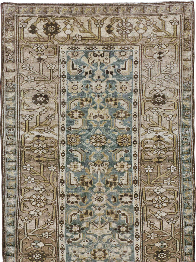 Vintage Persian Malayer Runner, No.22202 - Galerie Shabab