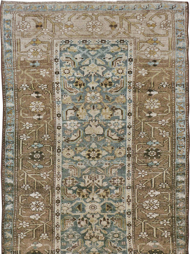 Vintage Persian Malayer Runner, No.22202 - Galerie Shabab
