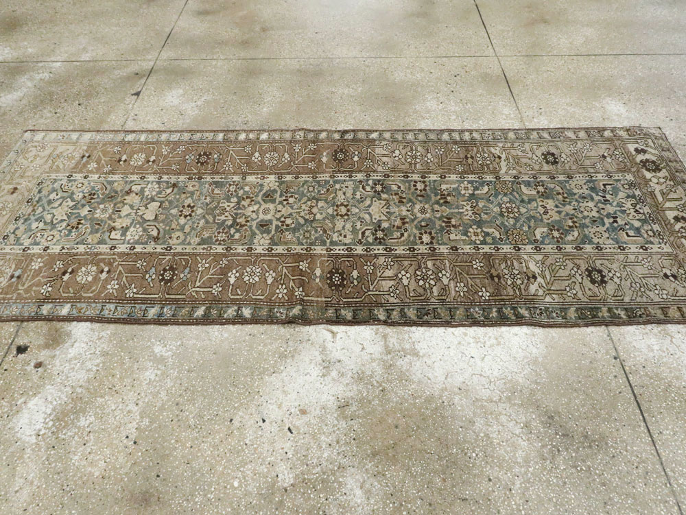 Vintage Persian Malayer Runner, No.22202 - Galerie Shabab