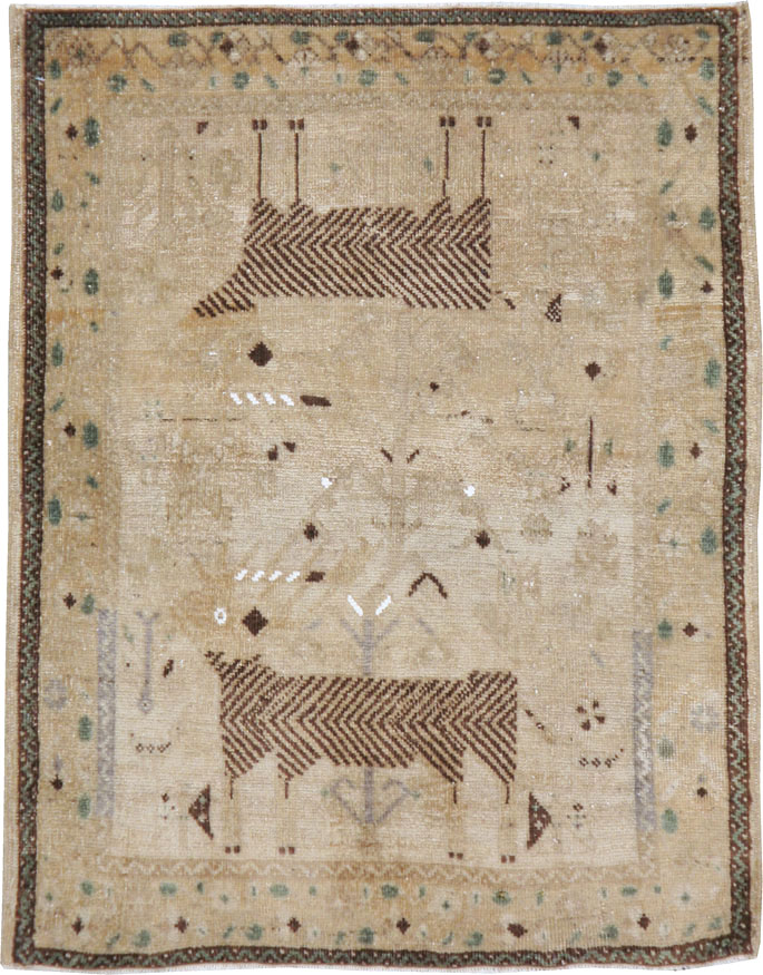 Vintage Persian Afshar Rug, No.22203 - Galerie Shabab
