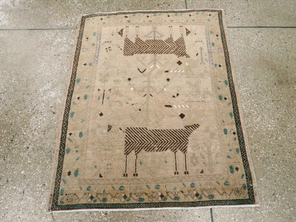 Vintage Persian Afshar Rug, No.22203 - Galerie Shabab