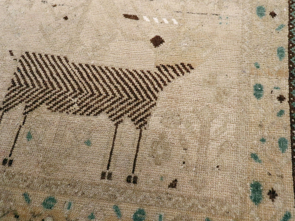 Vintage Persian Afshar Rug, No.22203 - Galerie Shabab