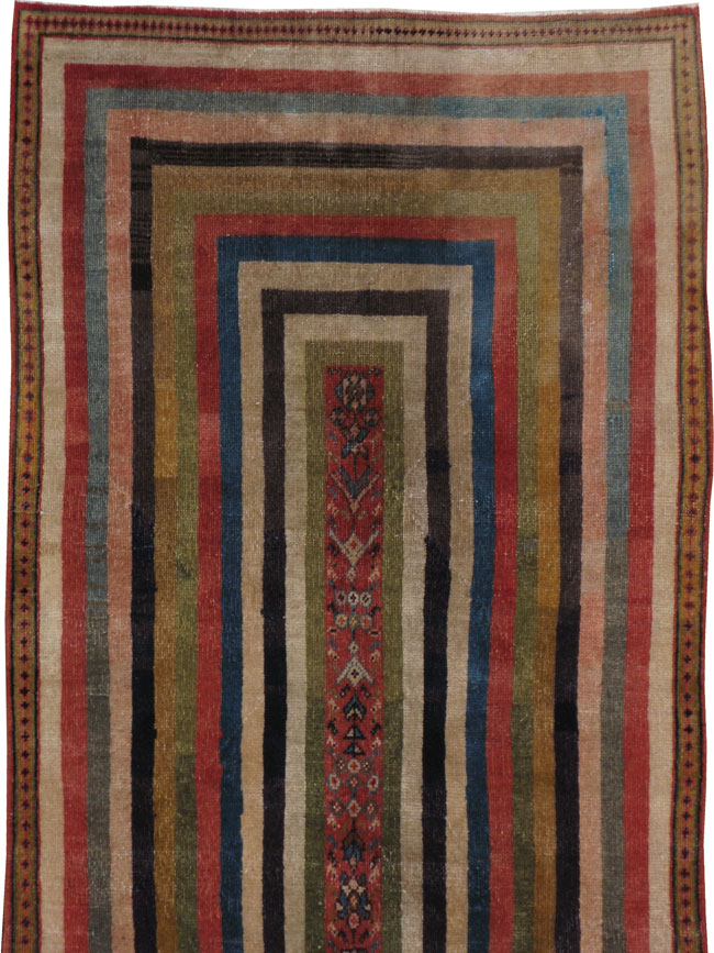 Vintage Tabriz Runner, No.22206 - Galerie Shabab
