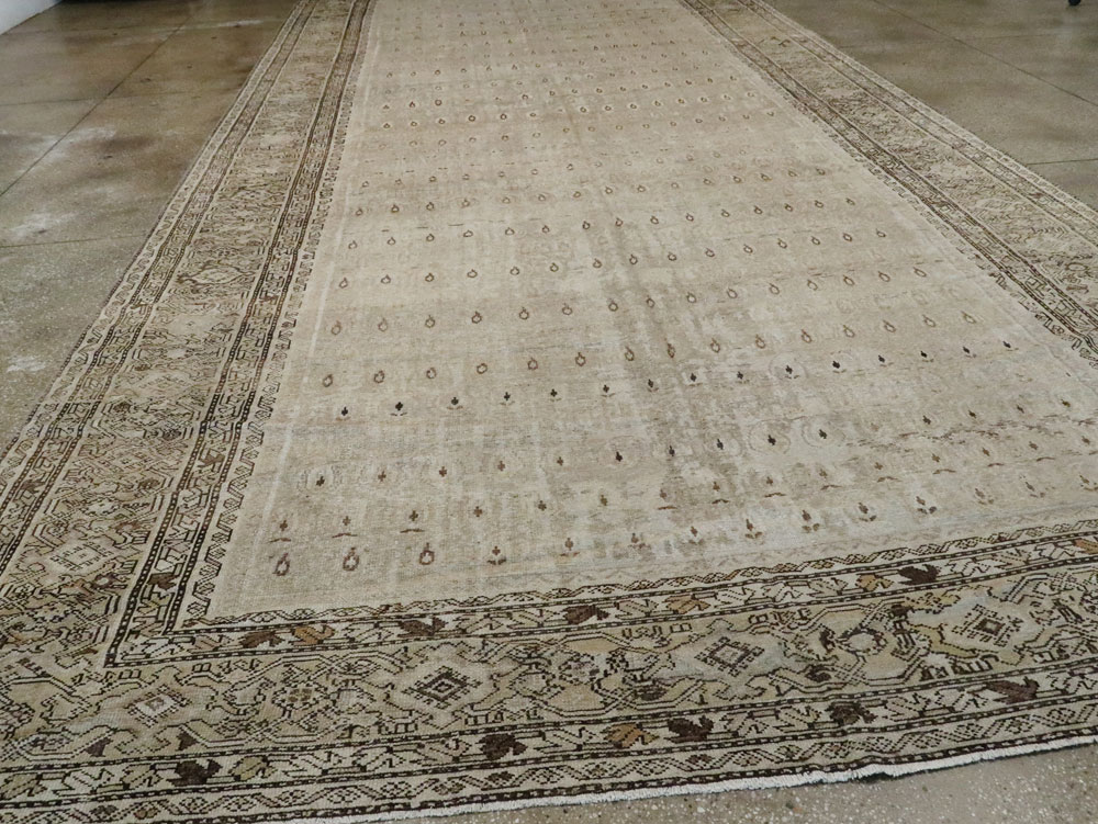 Vintage Persian Malayer Long Carpet, No.22207 - Galerie Shabab
