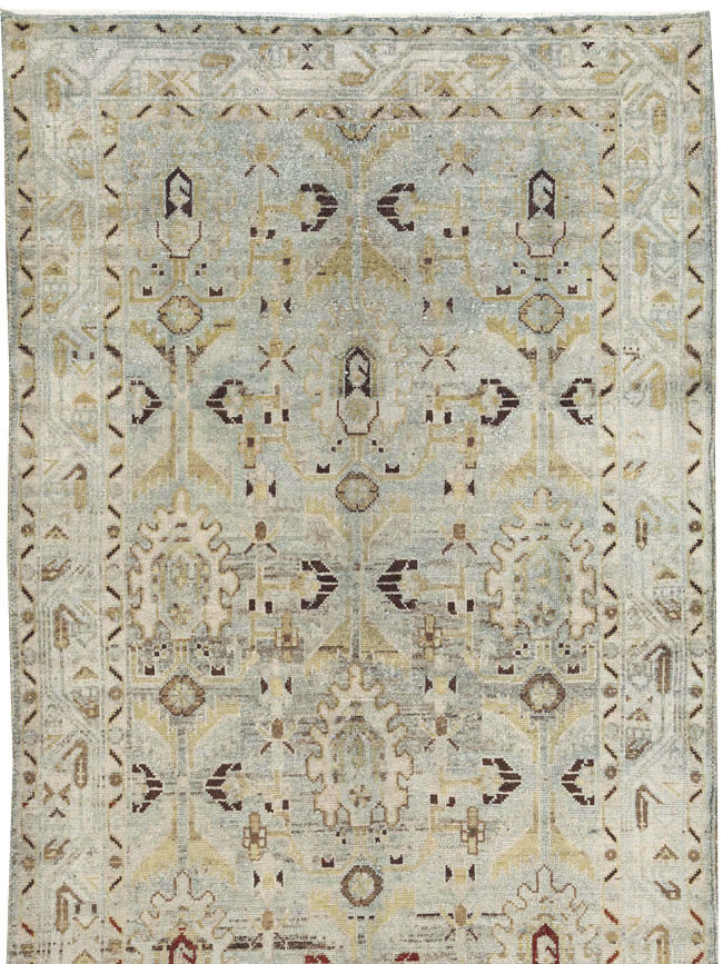 Vintage Persian Malayer Runner, No.22208 - Galerie Shabab