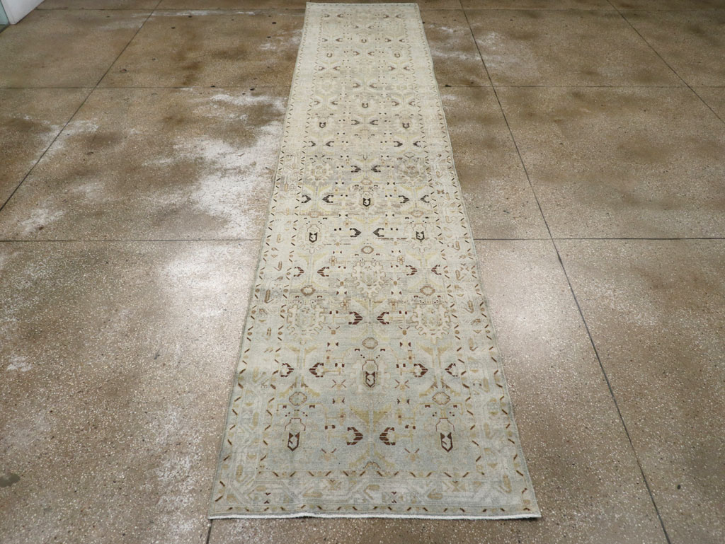 Vintage Persian Malayer Runner, No.22208 - Galerie Shabab
