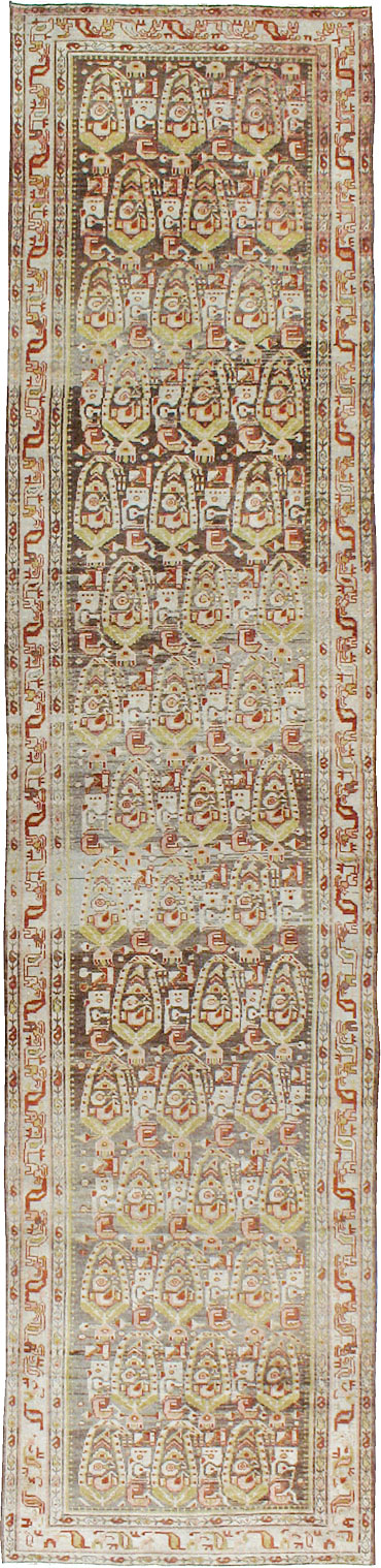 Vintage Persian Malayer Runner, No.22211 - Galerie Shabab