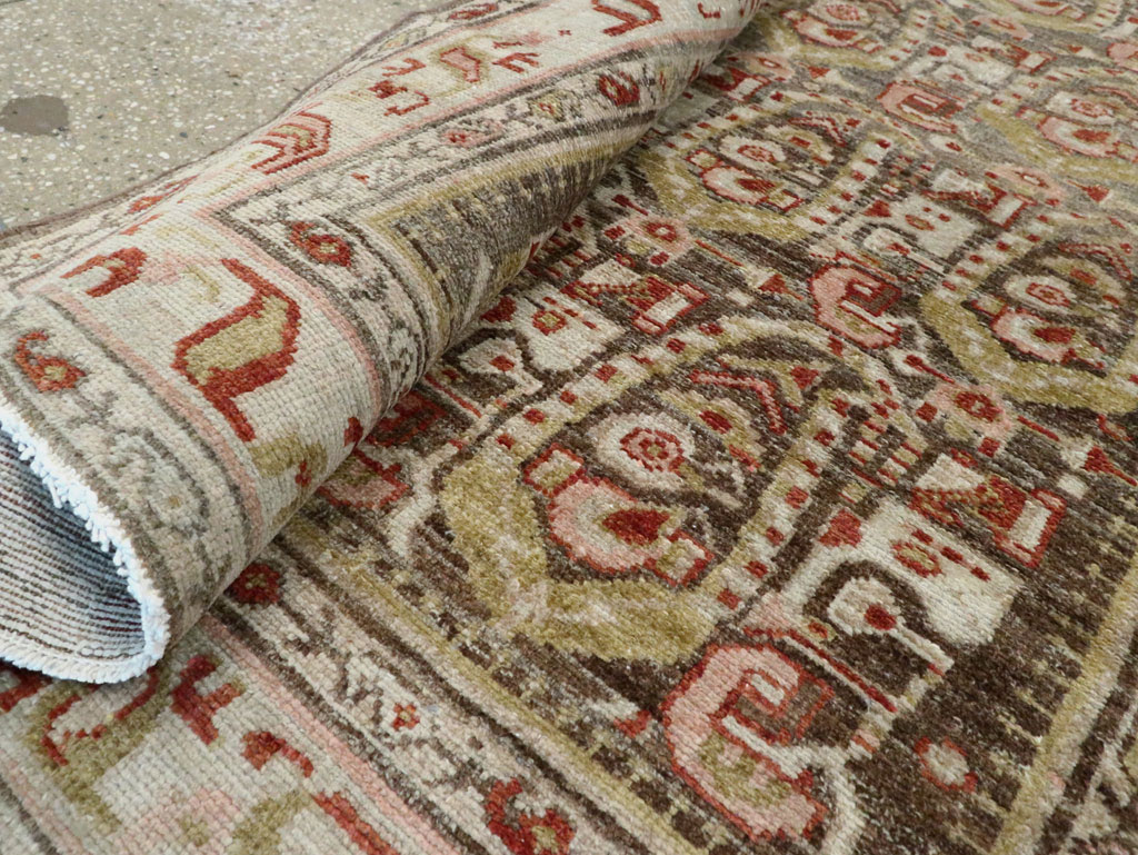 Vintage Persian Malayer Runner, No.22211 - Galerie Shabab