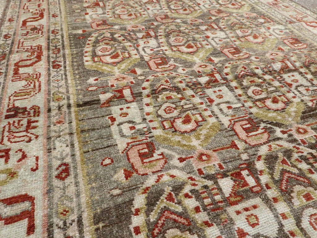 Vintage Persian Malayer Runner, No.22211 - Galerie Shabab