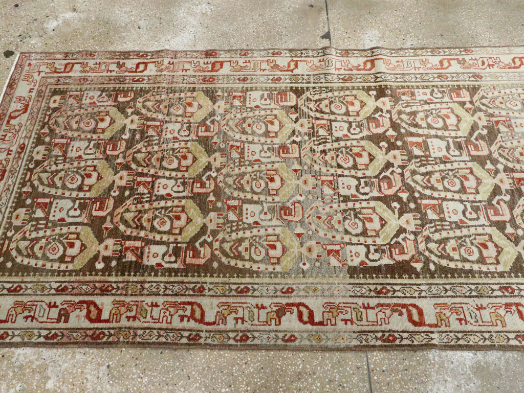 Vintage Persian Malayer Runner, No.22211 - Galerie Shabab