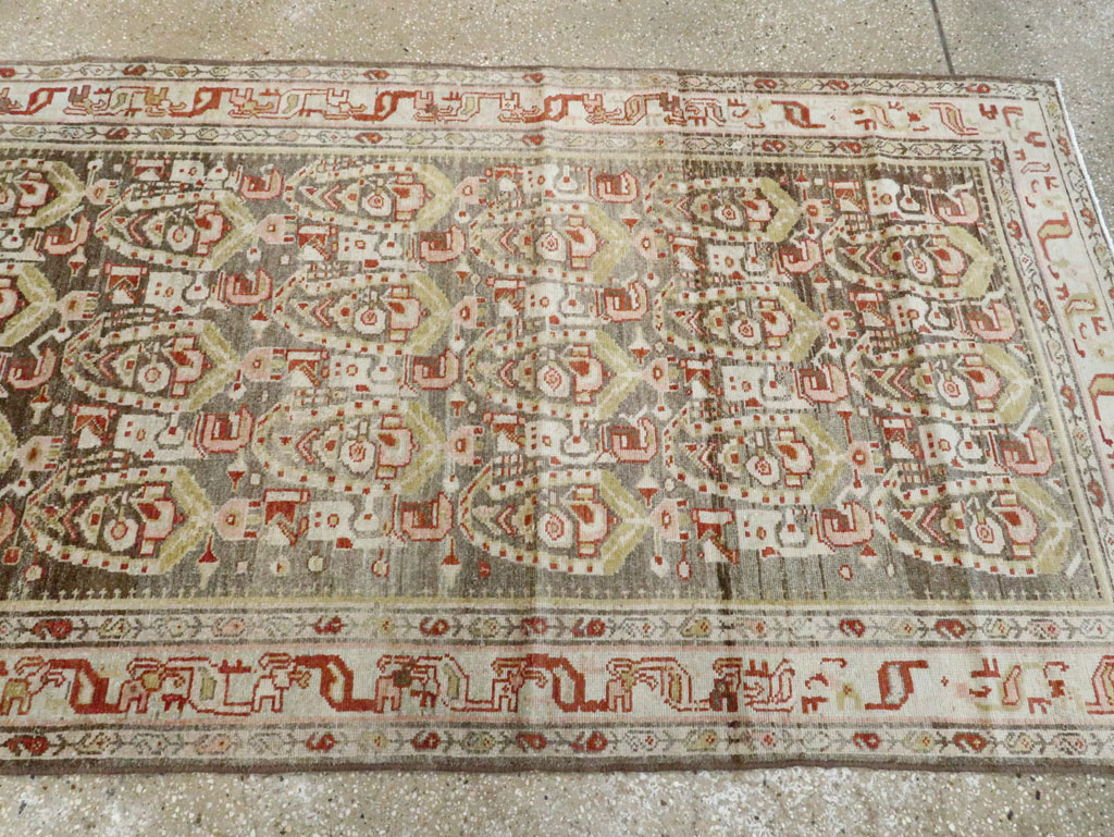 Vintage Persian Malayer Runner, No.22211 - Galerie Shabab