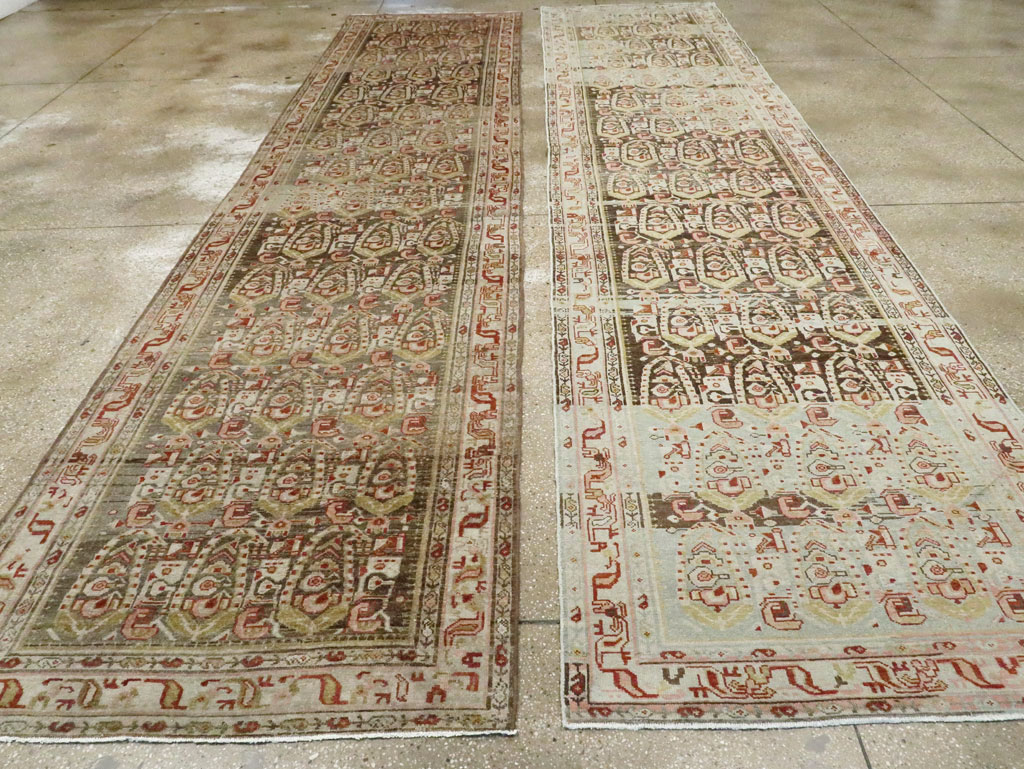 Vintage Persian Malayer Runner, No.22211 - Galerie Shabab