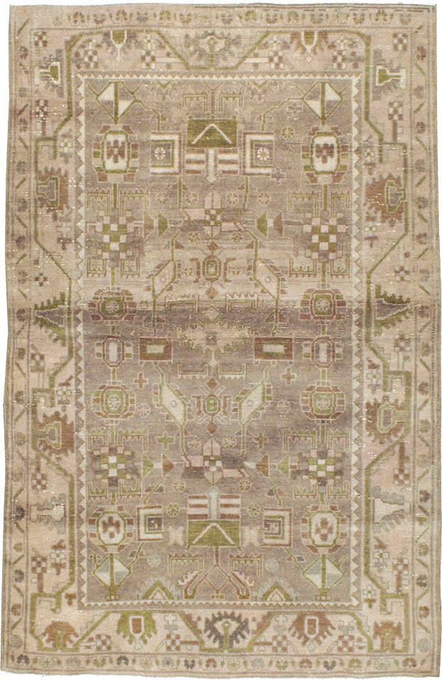 Vintage Persian Malayer Rug, No.22217 - Galerie Shabab