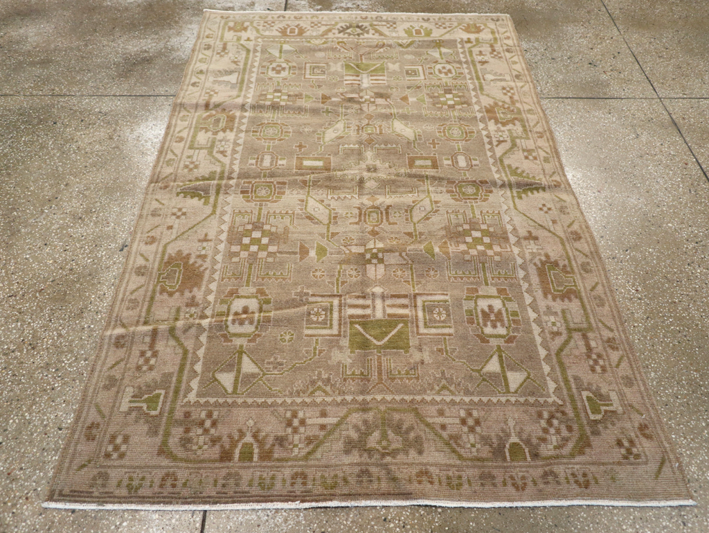 Vintage Persian Malayer Rug, No.22217 - Galerie Shabab