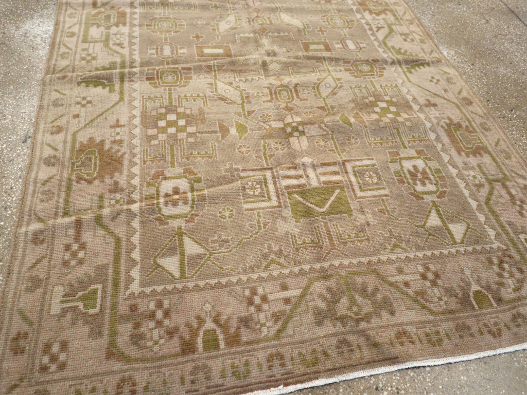 Vintage Persian Malayer Rug, No.22217 - Galerie Shabab