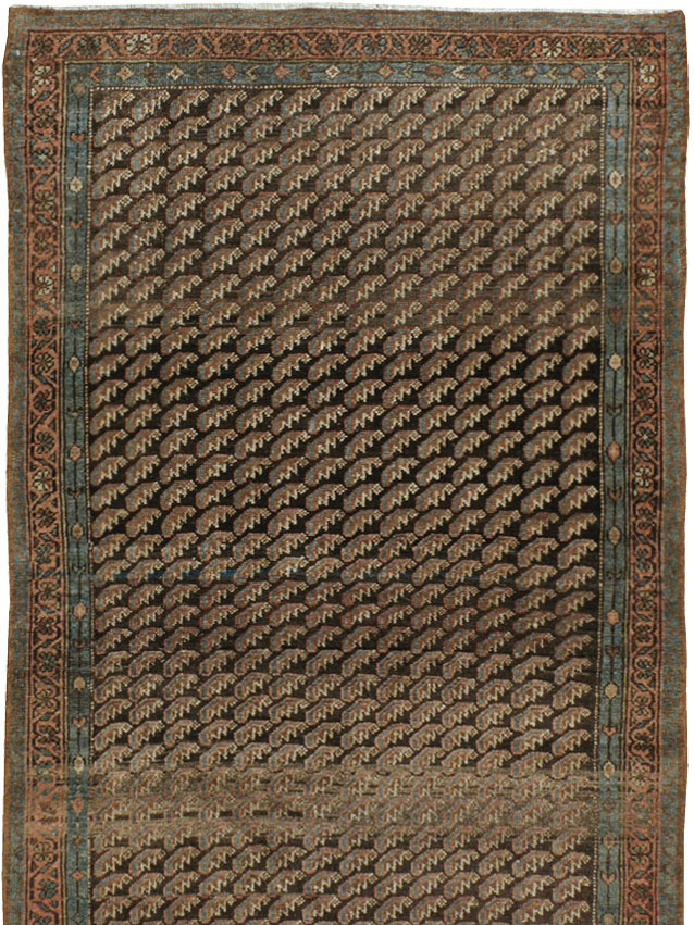Vintage Persian Malayer Runner, No.22223 - Galerie Shabab