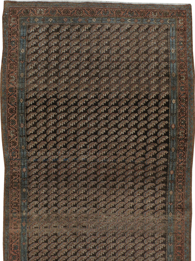Vintage Persian Malayer Runner, No.22223 - Galerie Shabab