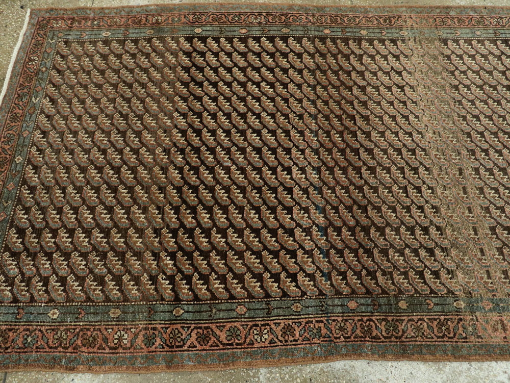 Vintage Persian Malayer Runner, No.22223 - Galerie Shabab
