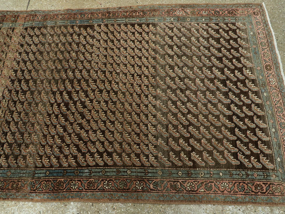 Vintage Persian Malayer Runner, No.22223 - Galerie Shabab