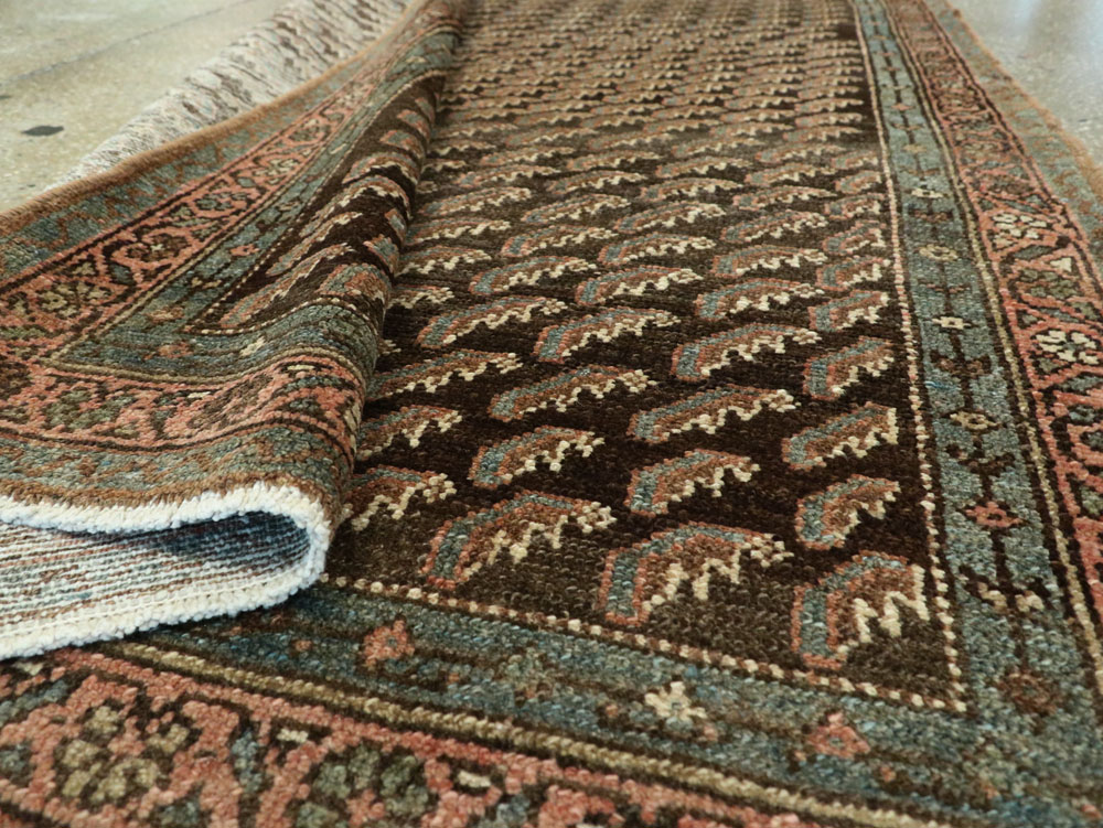Vintage Persian Malayer Runner, No.22223 - Galerie Shabab