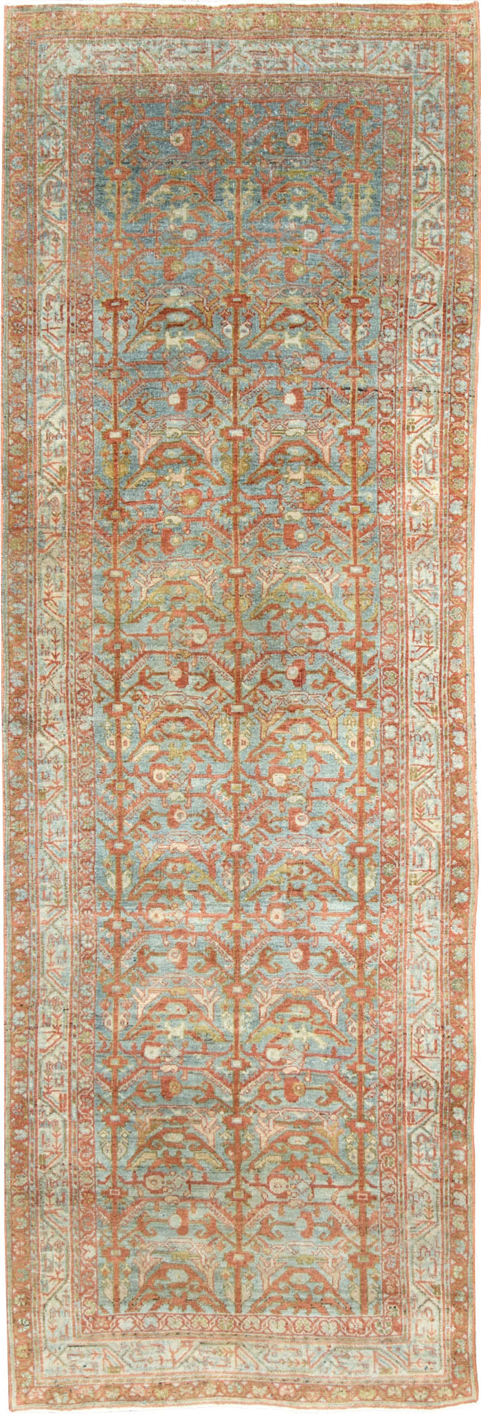 Vintage Persian Malayer Runner, No.22225 - Galerie Shabab