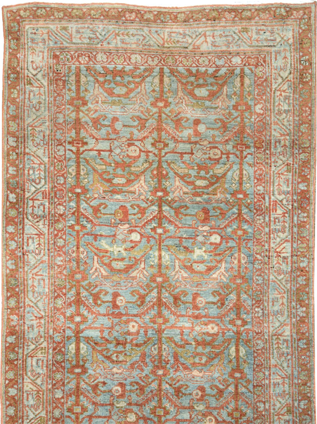 Vintage Persian Malayer Runner, No.22225 - Galerie Shabab