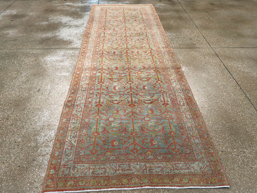 Vintage Persian Malayer Runner, No.22225 - Galerie Shabab