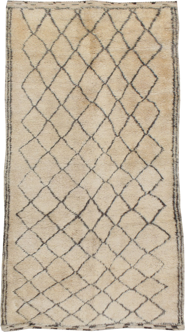 Vintage Moroccan Gallery Rug, No.22238 - Galerie Shabab
