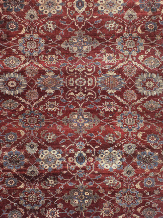 Antique Persian Mahal Carpet, No.22239 - Galerie Shabab
