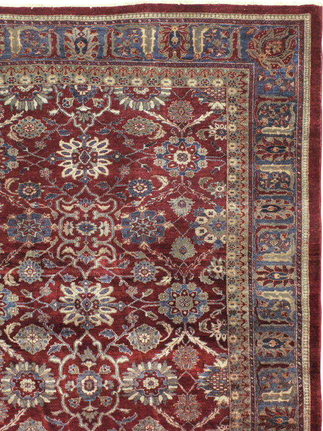 Antique Persian Mahal Carpet, No.22239 - Galerie Shabab
