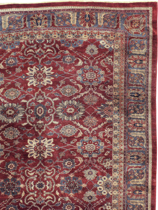 Antique Persian Mahal Carpet, No.22239 - Galerie Shabab