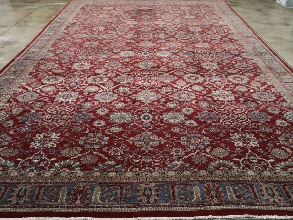 Antique Persian Mahal Carpet, No.22239 - Galerie Shabab