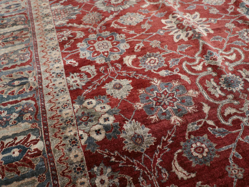 Antique Persian Mahal Carpet, No.22239 - Galerie Shabab