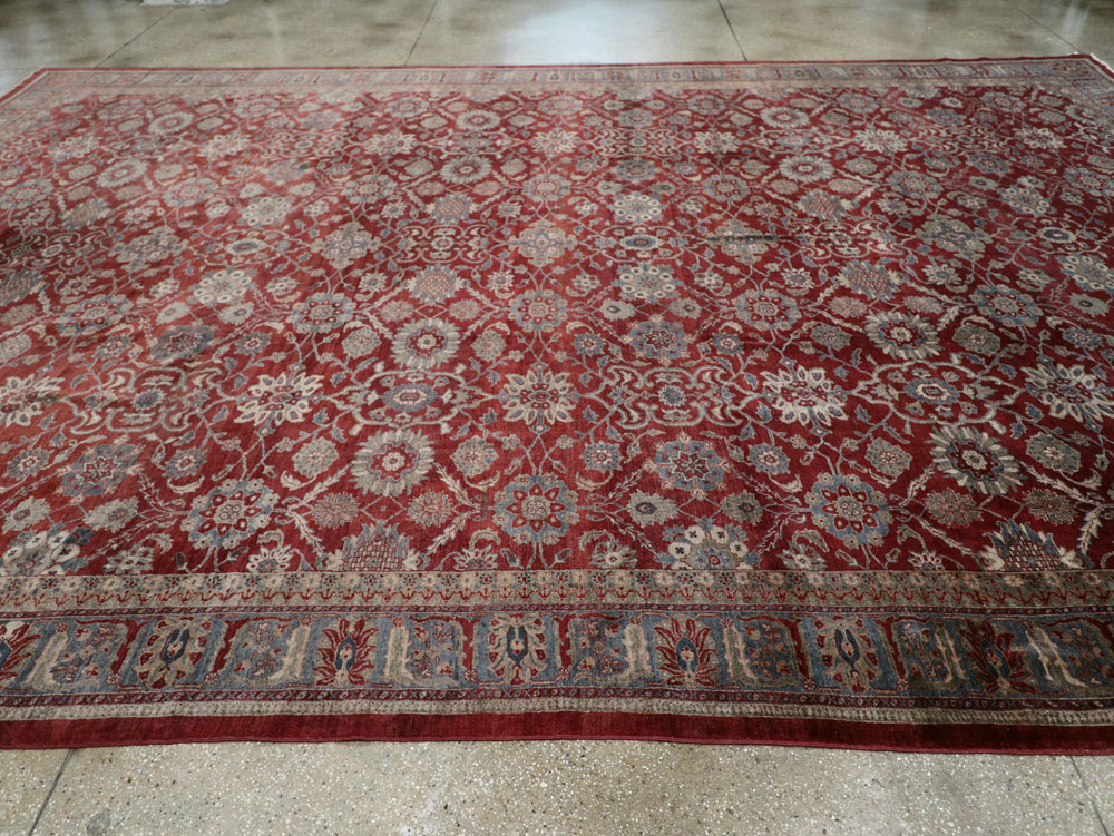 Antique Persian Mahal Carpet, No.22239 - Galerie Shabab