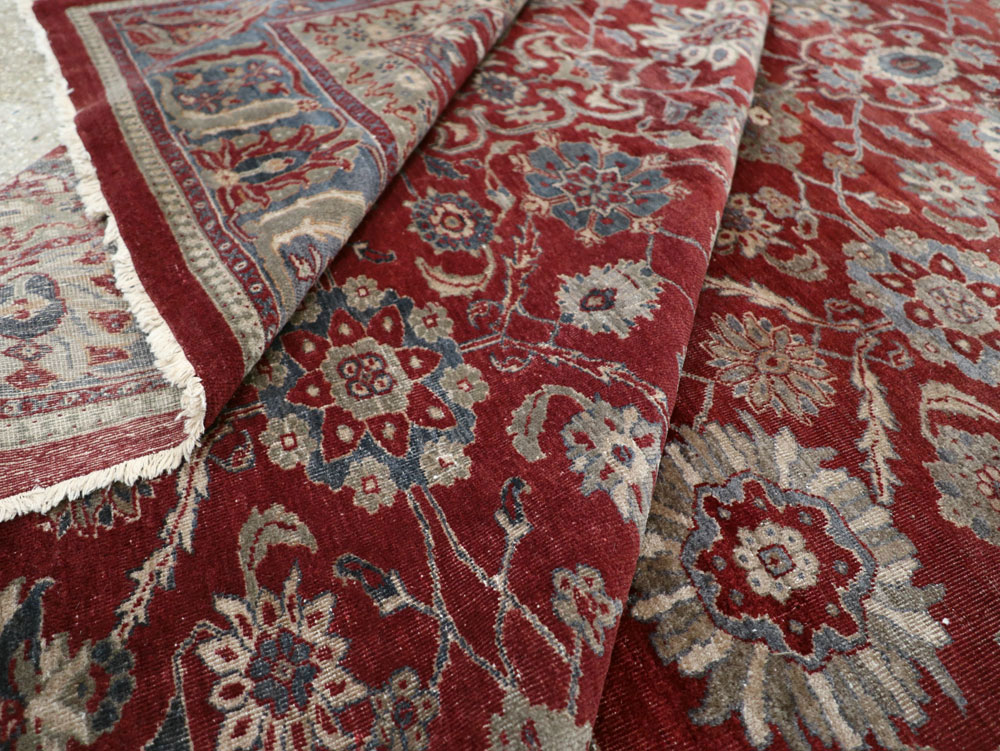 Antique Persian Mahal Carpet, No.22239 - Galerie Shabab