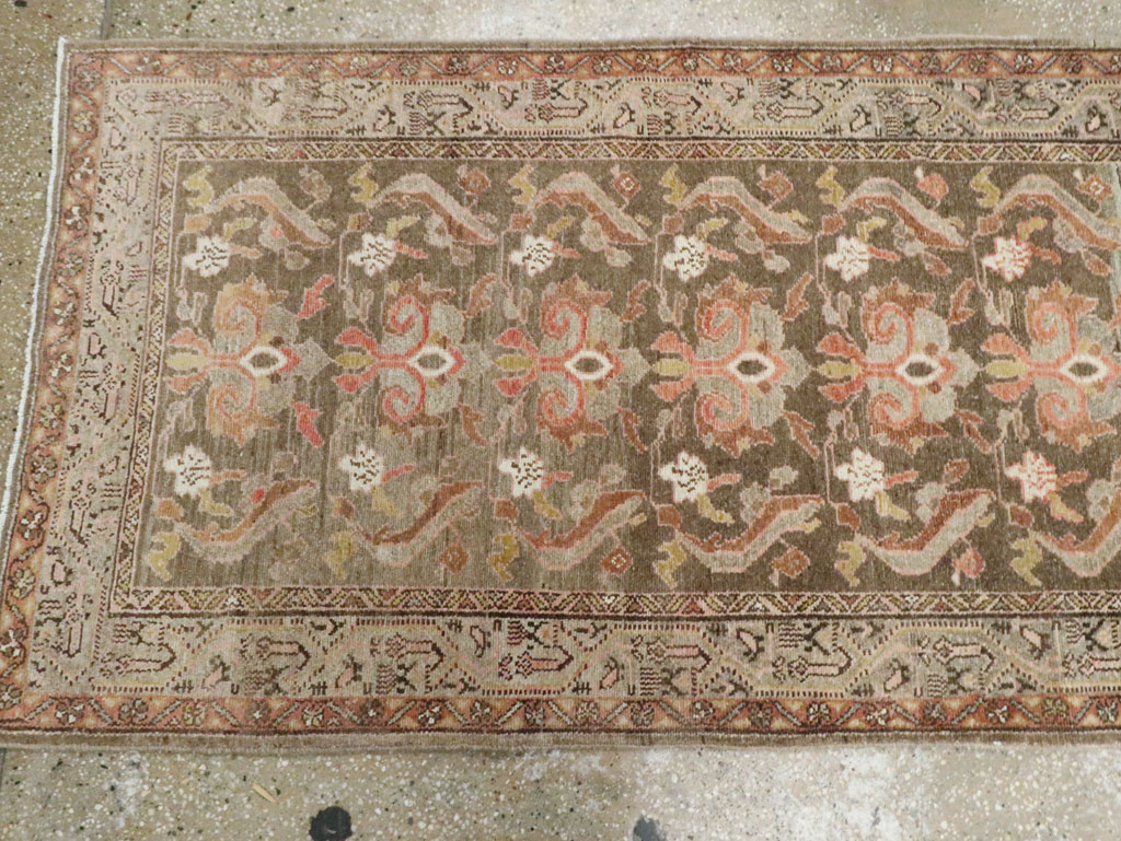 Vintage Persian Malayer Runner, No.22240 - Galerie Shabab