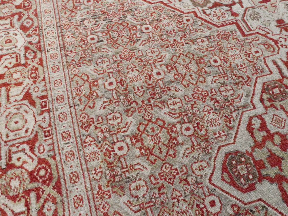 Antique Persian Senneh Rug, No.22241 - Galerie Shabab