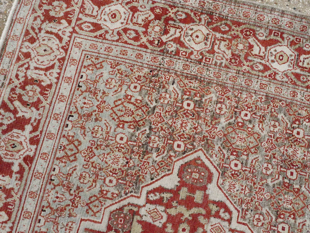 Antique Persian Senneh Rug, No.22241 - Galerie Shabab