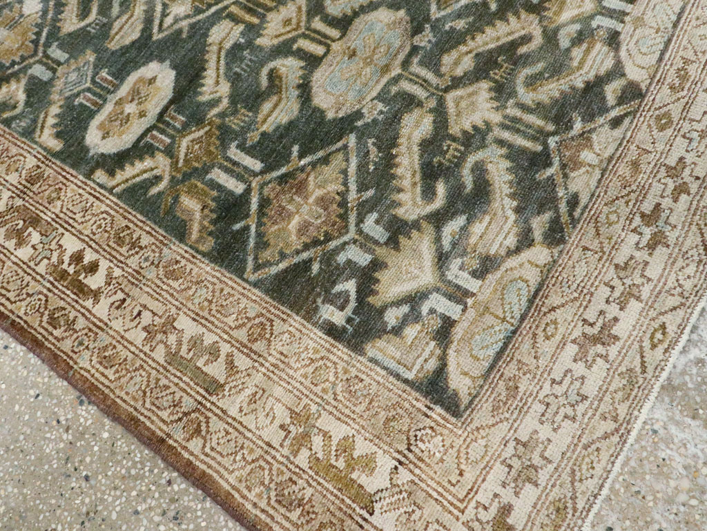 Vintage Persian Malayer Runner, No.22242 - Galerie Shabab