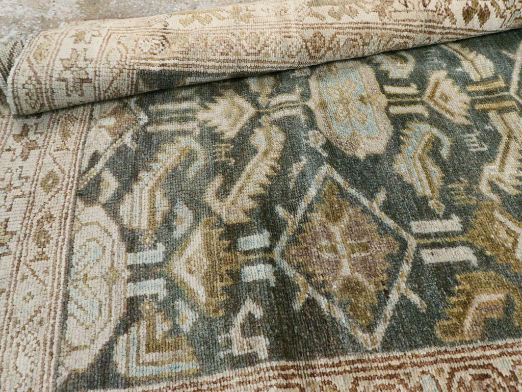 Vintage Persian Malayer Runner, No.22242 - Galerie Shabab